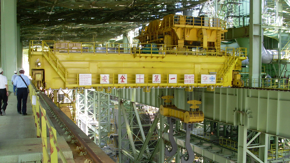 臺灣中鋼360噸鑄造起重機